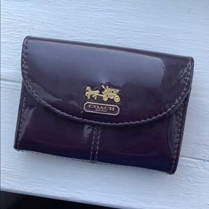 Purple Sparkly Coach Wallet